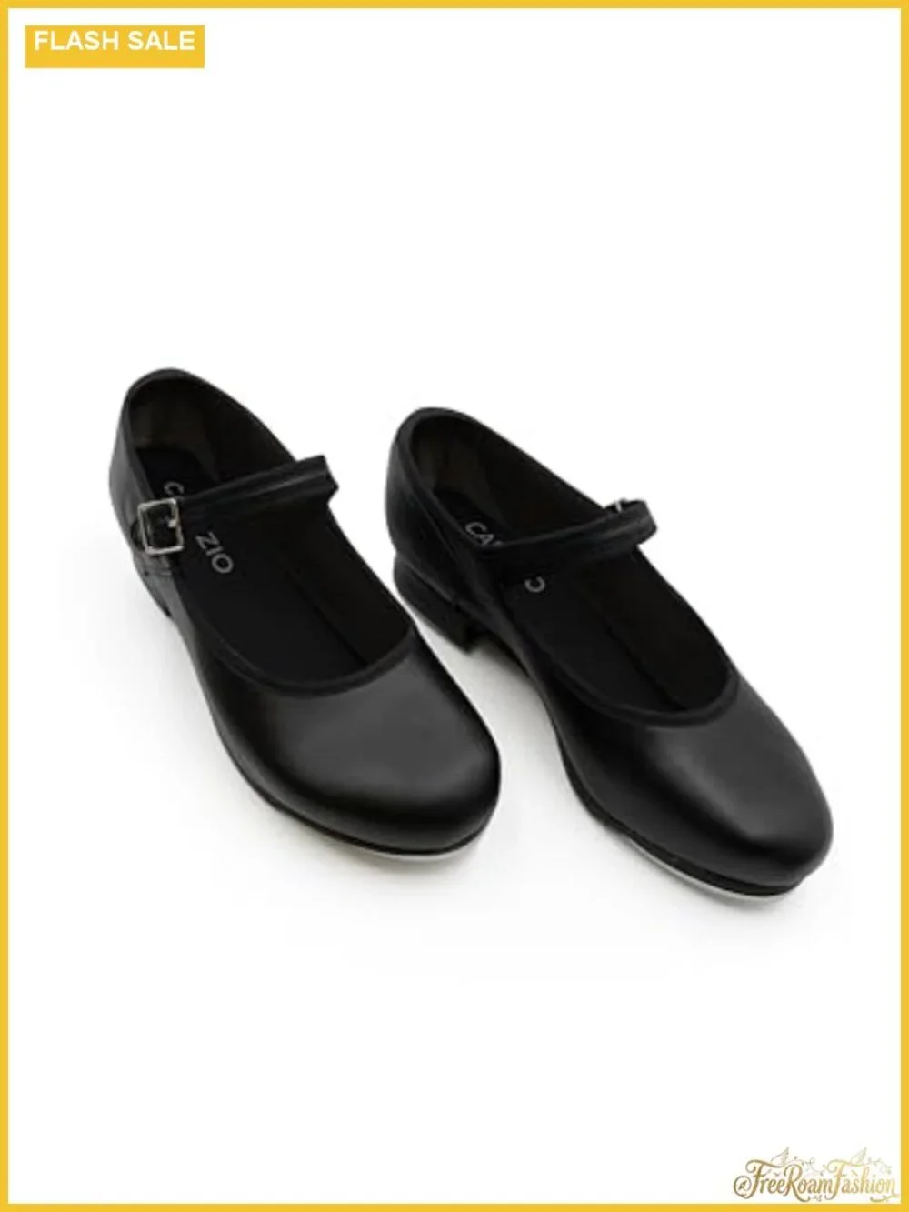 Mary Jane Tap Shoe with Buckle Closure and TeleTone Taps for Dance